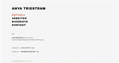 Desktop Screenshot of anyatriestram.com